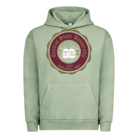 Pigment Oil Green College of  central state Wilberfroce 1887 Urban Hoodie - ArtChic