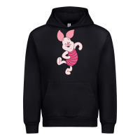Black piglet Urban Hoodie - ArtChic