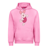 Fuchsia Pink piglet Urban Hoodie - ArtChic