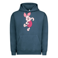 Pigment Midnight Navy piglet Urban Hoodie - ArtChic