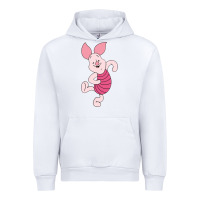 White piglet Urban Hoodie - ArtChic