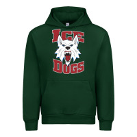 Forest Green Fairbanks Ice Dogs Urban Hoodie - ArtChic
