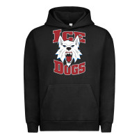 Pigment Black Fairbanks Ice Dogs Urban Hoodie - ArtChic