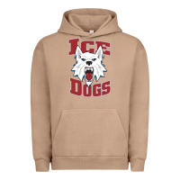 Pigment Burro Fairbanks Ice Dogs Urban Hoodie - ArtChic