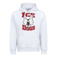 White Fairbanks Ice Dogs Urban Hoodie - ArtChic