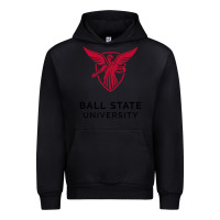Black ball.state.university.merch Urban Hoodie - ArtChic
