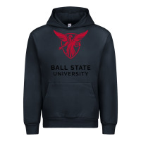 Navy ball.state.university.merch Urban Hoodie - ArtChic