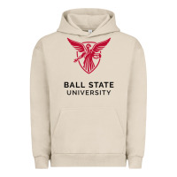 Pigment French Oak ball.state.university.merch Urban Hoodie - ArtChic