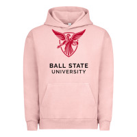 Pigment Salmon ball.state.university.merch Urban Hoodie - ArtChic