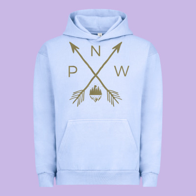 Pacific Northwest Mountain  Cool Pnw Pacific Northwest T Shirt Urban Hoodie Designed By Artchic
