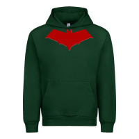 Forest Green red hood Urban Hoodie - ArtChic