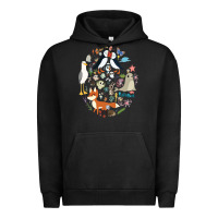 Pigment Black Puffin Rock gift for fans puffin rock characters Urban Hoodie - ArtChic