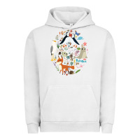 Pigment Lunar Rock Puffin Rock gift for fans puffin rock characters Urban Hoodie - ArtChic