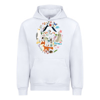 White Puffin Rock gift for fans puffin rock characters Urban Hoodie - ArtChic