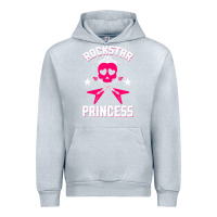 Heather Grey rockstar Urban Hoodie - ArtChic