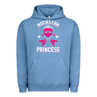 Pigment Pebble Blue rockstar Urban Hoodie - ArtChic
