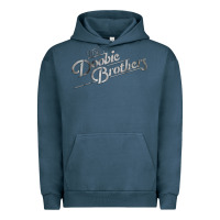 Pigment Midnight Navy The Doobie Brothers Urban Hoodie - ArtChic