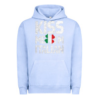Pigment Grape Ice Kiss Me I'm Italian Urban Hoodie - ArtChic