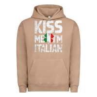 Pigment Burro Kiss Me I'm Italian Urban Hoodie - ArtChic