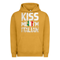 Pigment Peanut Butter Kiss Me I'm Italian Urban Hoodie - ArtChic