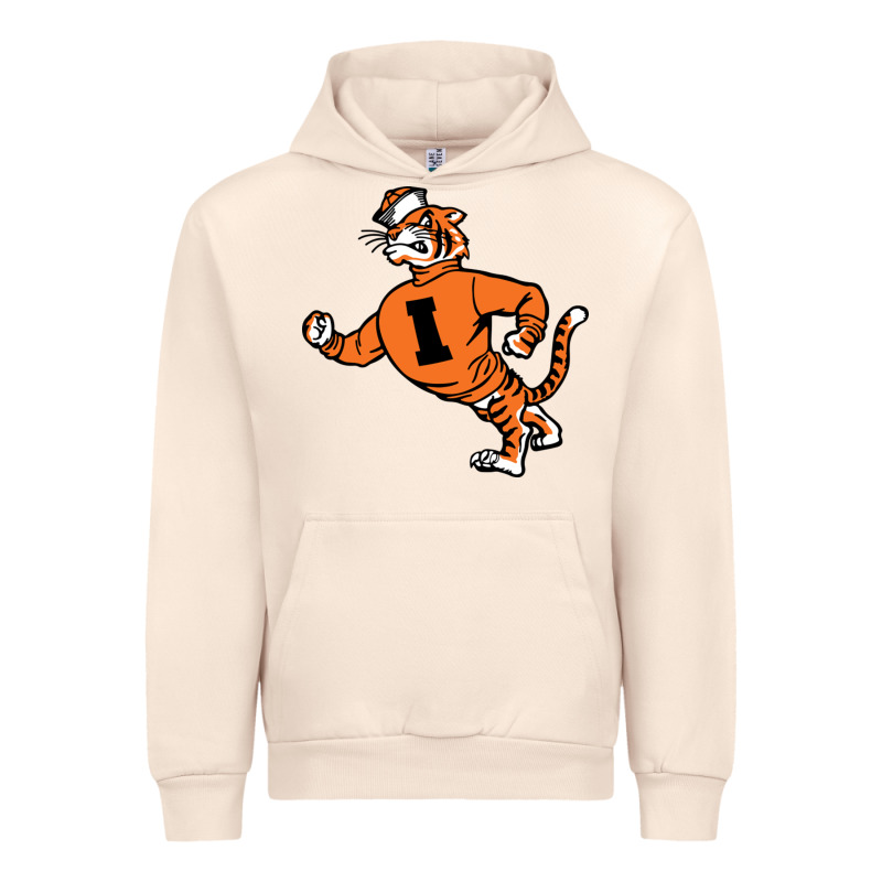 Vintage Walking Angry Tiger Idaho State Urban Hoodie by ArtChic | Teevron