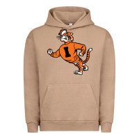 Pigment Burro Vintage Walking Angry Tiger Idaho State Urban Hoodie - ArtChic