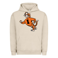 Pigment French Oak Vintage Walking Angry Tiger Idaho State Urban Hoodie - ArtChic