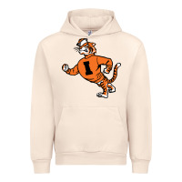 Sandshell Vintage Walking Angry Tiger Idaho State Urban Hoodie - ArtChic