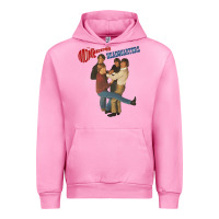 Fuchsia Pink the monkees Urban Hoodie - ArtChic
