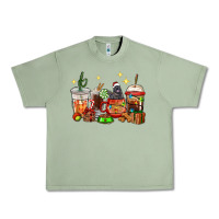 Oil Green Christmas coffee cups with Labrador Urban Heavy Tee - RanaPortraitStore