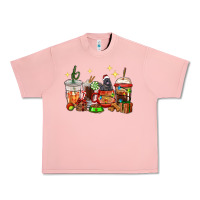 Salmon Christmas coffee cups with Labrador Urban Heavy Tee - RanaPortraitStore