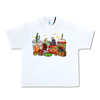 White Christmas coffee cups with Labrador Urban Heavy Tee - RanaPortraitStore