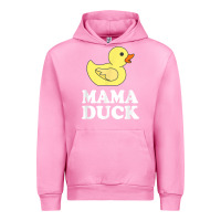 Fuchsia Pink mama duck t shirt funny mother bird gift Urban Hoodie - ArtChic