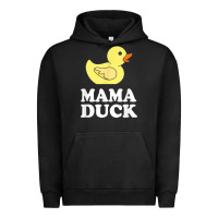 Pigment Black mama duck t shirt funny mother bird gift Urban Hoodie - ArtChic