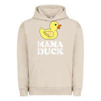 Pigment French Oak mama duck t shirt funny mother bird gift Urban Hoodie - ArtChic