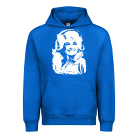 Cobalt dolly parton distressed photo Urban Hoodie - ArtChic