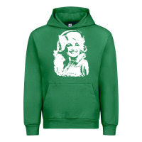 Emerald dolly parton distressed photo Urban Hoodie - ArtChic
