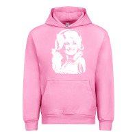 Fuchsia Pink dolly parton distressed photo Urban Hoodie - ArtChic