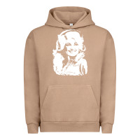 Pigment Burro dolly parton distressed photo Urban Hoodie - ArtChic