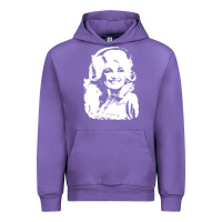 Tulip dolly parton distressed photo Urban Hoodie - ArtChic