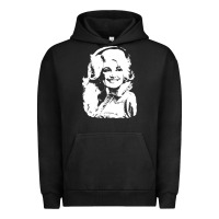 Pigment Black dolly parton distressed photo Urban Hoodie - ArtChic