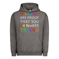 Pigment Tornado mistakes are proof that you are trying teacher inspirational t shirt Urban Hoodie - StudioElite