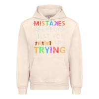 Sandshell mistakes are proof that you are trying teacher inspirational t shirt Urban Hoodie - StudioElite