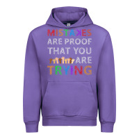 Tulip mistakes are proof that you are trying teacher inspirational t shirt Urban Hoodie - StudioElite