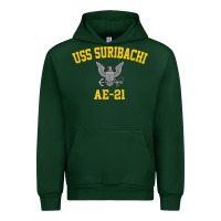 Forest Green uss suribachi ae 21 t shirt Urban Hoodie - StudioElite
