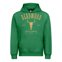 Emerald deadwood south dakota usa vintage distressed style design long sleeve Urban Hoodie - StudioElite