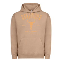 Pigment Burro deadwood south dakota usa vintage distressed style design long sleeve Urban Hoodie - StudioElite