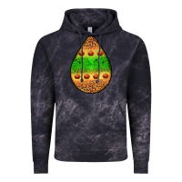 Cloud Black halloween pumpkin teardrop Vintage Hoodie - BundleAndBundleShop