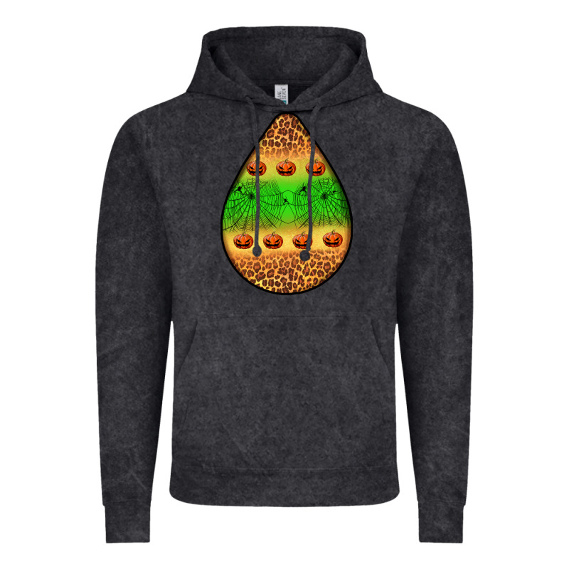 Halloween Pumpkin Teardrop Vintage Hoodie by BundleAndBundleShop | Teevron