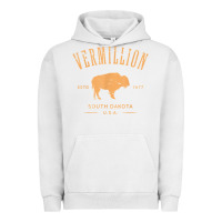 Pigment Lunar Rock vermillion south dakota bison distressed design t shirt Urban Hoodie - StudioElite